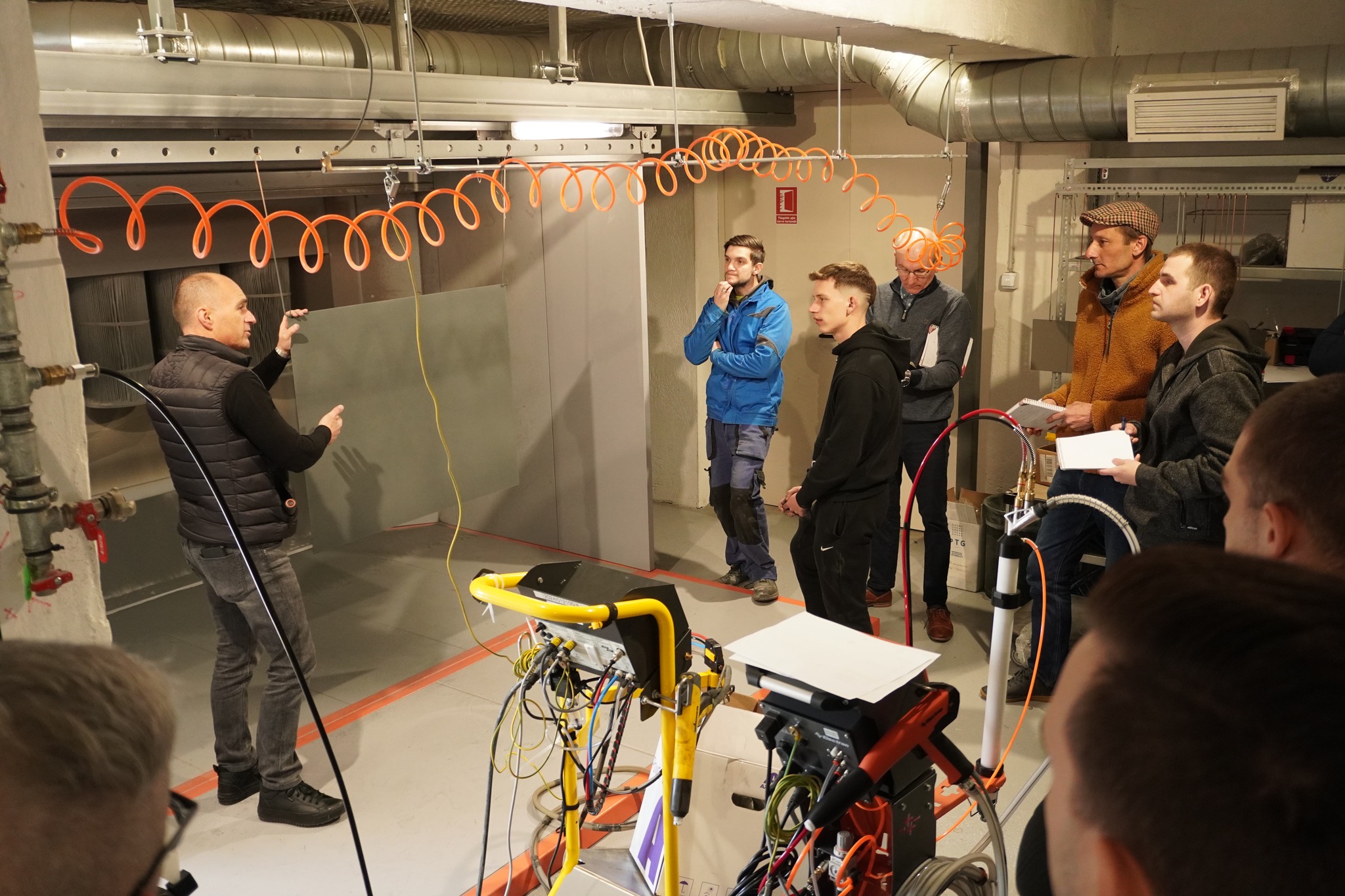 Targeted powder coating training at PTG Academy!